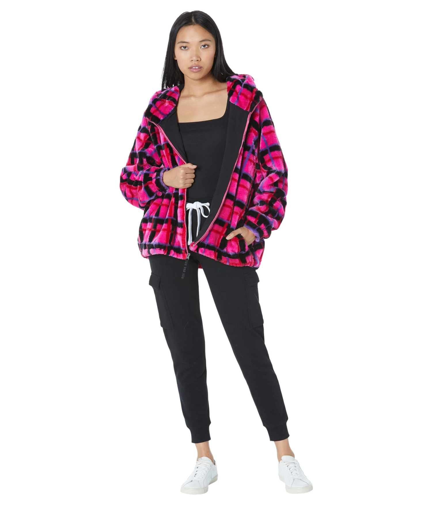 UGG Olympia Jacket Plaid Punk - Image 4