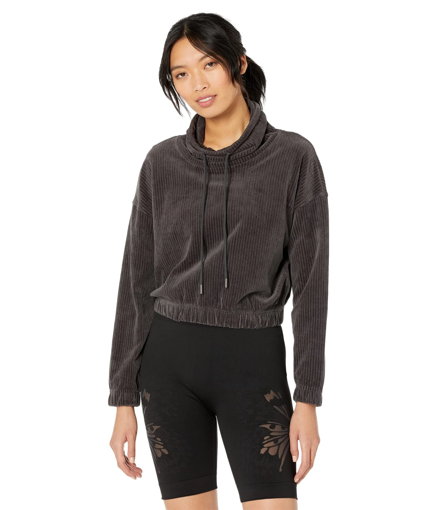 UGG Calland Knit Courduoy Funnel Neck Top 3 UGG Calland Knit Courduoy Funnel Neck Top