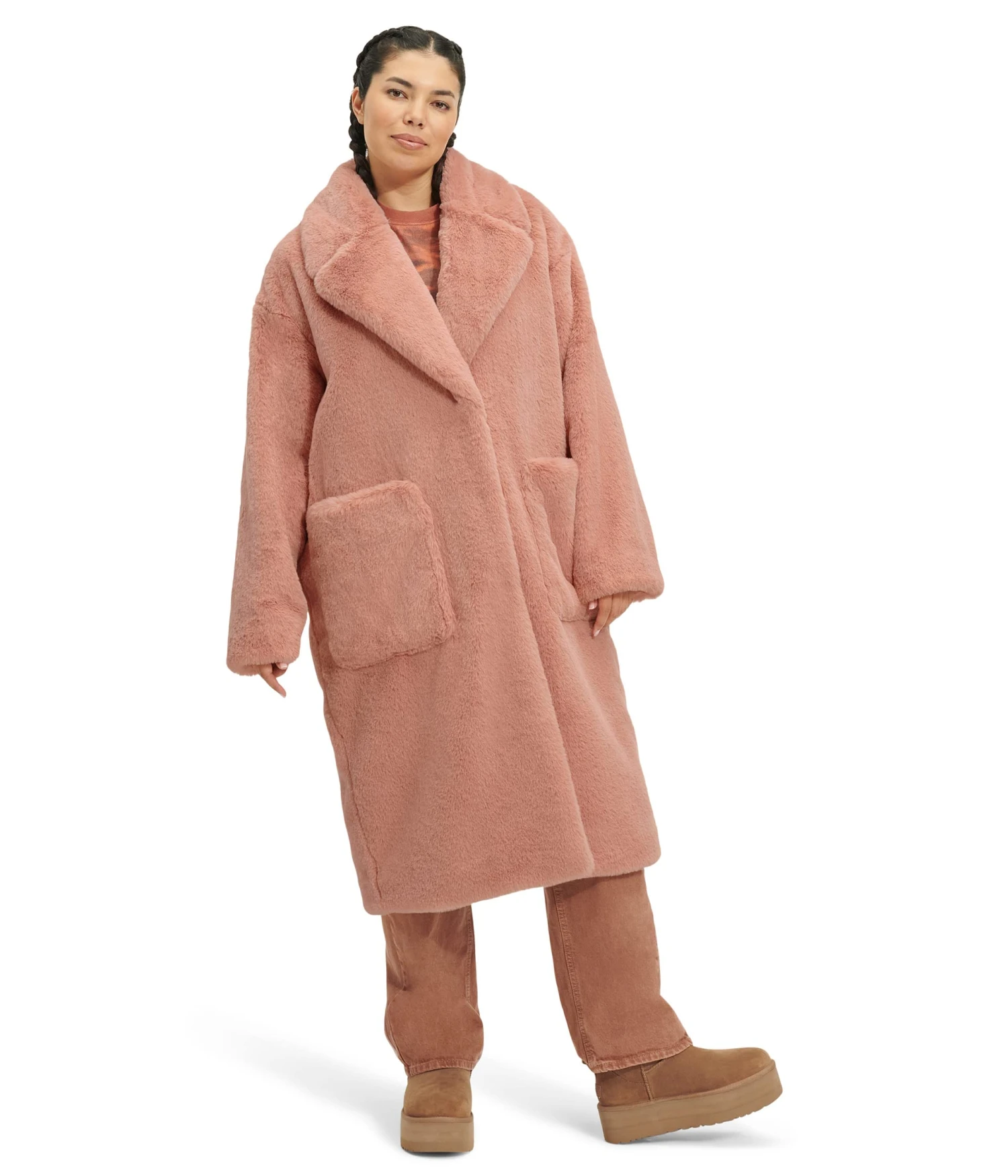 UGG Avaline Faux Fur Coat