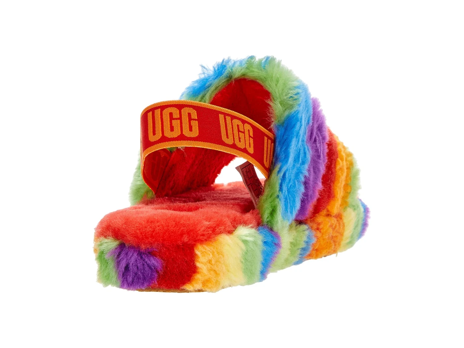 UGG Kids Fluff Yeah Slide Cali Collage (Little Kid/Big Kid) - Image 5