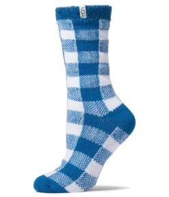 UGG Vanna Check Fleece Lined Socks